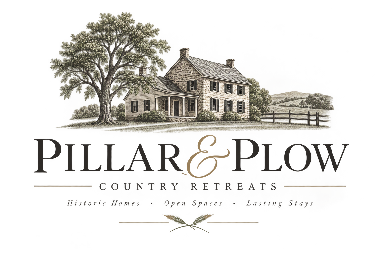 Pillar and Plow Co. Logo